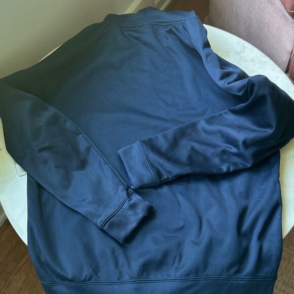 New Navy Akron Zips Hoodie - Picture 6 of 7